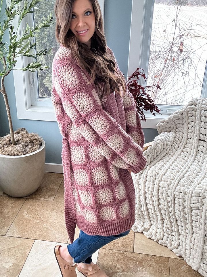 River Stone Coatigin Crochet Pattern product image (1)