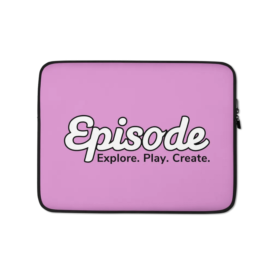 Episode Laptop Sleeve Pink With Logo product image (1)