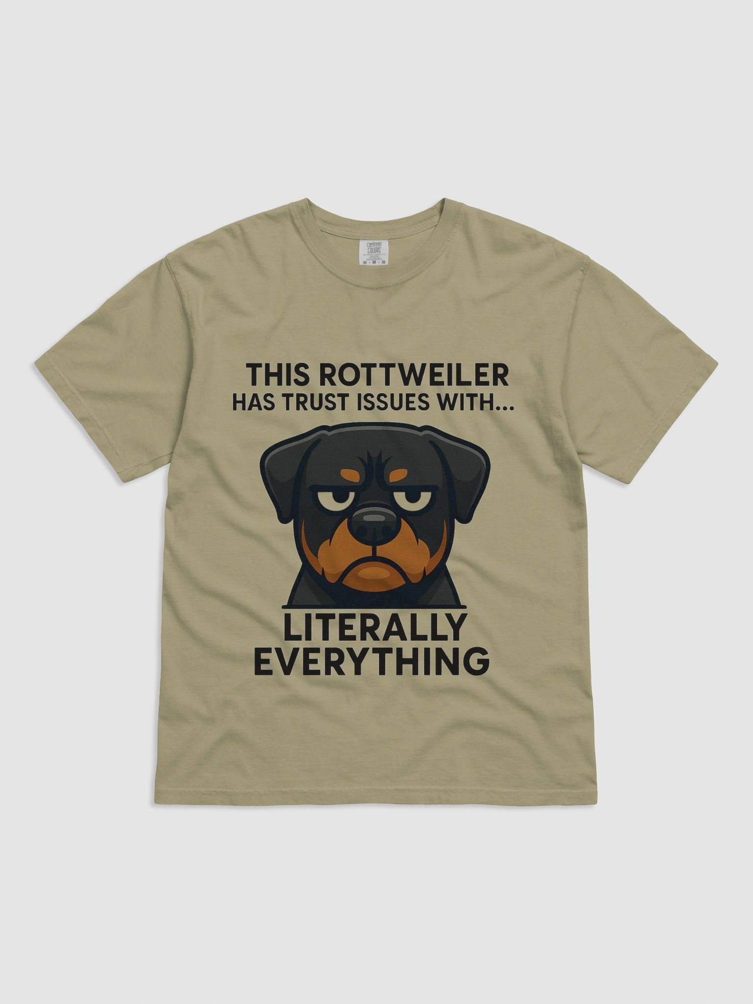 Rottweiler Trust Issues Tee product image (3)