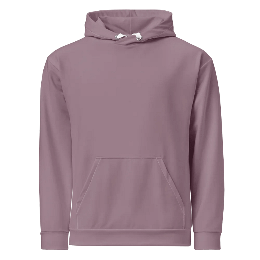 Plain Cool Brown Light Summer Unisex Recycled Polyester Heavyweight Premium Hoodie by Treasure Pie product image (11)