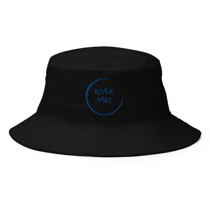 Faded Blue Circle River Vibz Bucket Hat product image (1)