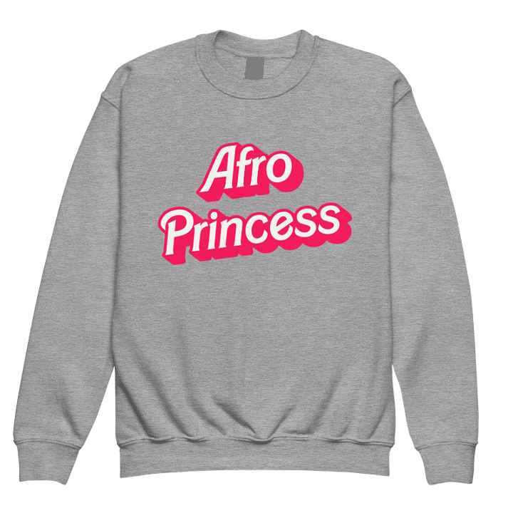Afro Princess Crewneck (Kids) product image (5)