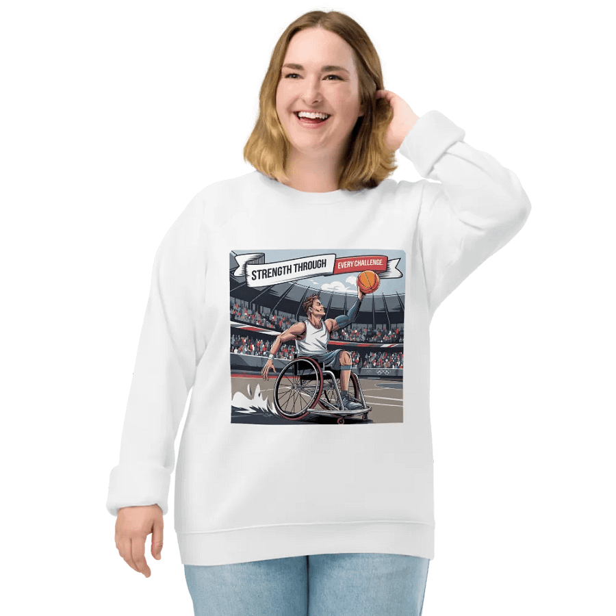 Courageous Hoops Unisex Sweatshirt product image (4)