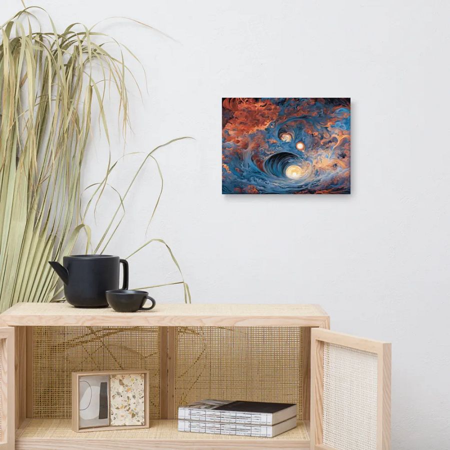 The Sea of Twirls Canvas product image (9)
