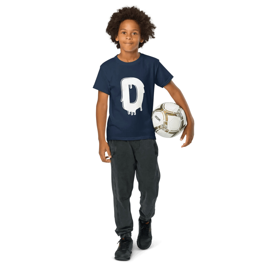 Melting Alphabet | Letter D | Youth Sports Tee product image (48)