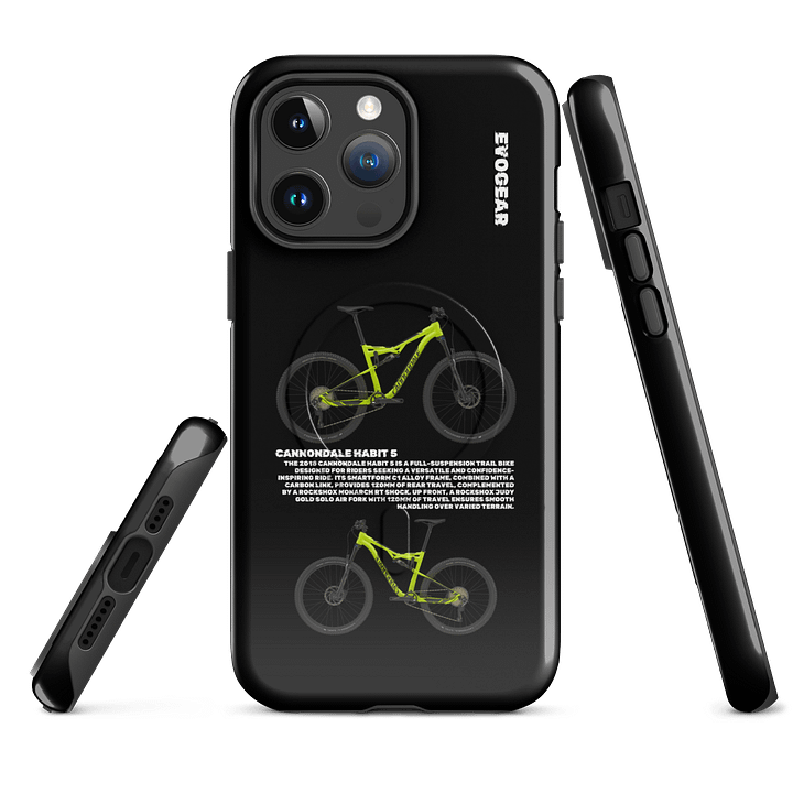 Black Cannondale habit 5 2018 iPhone MagSafe Case product image (4)