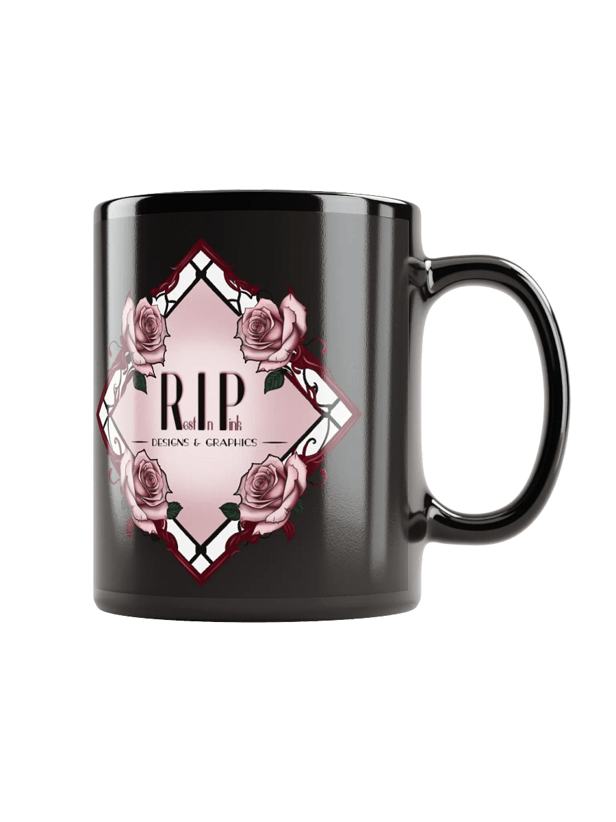 RIP Full Logo - Black Ceramic Mug product image (1)