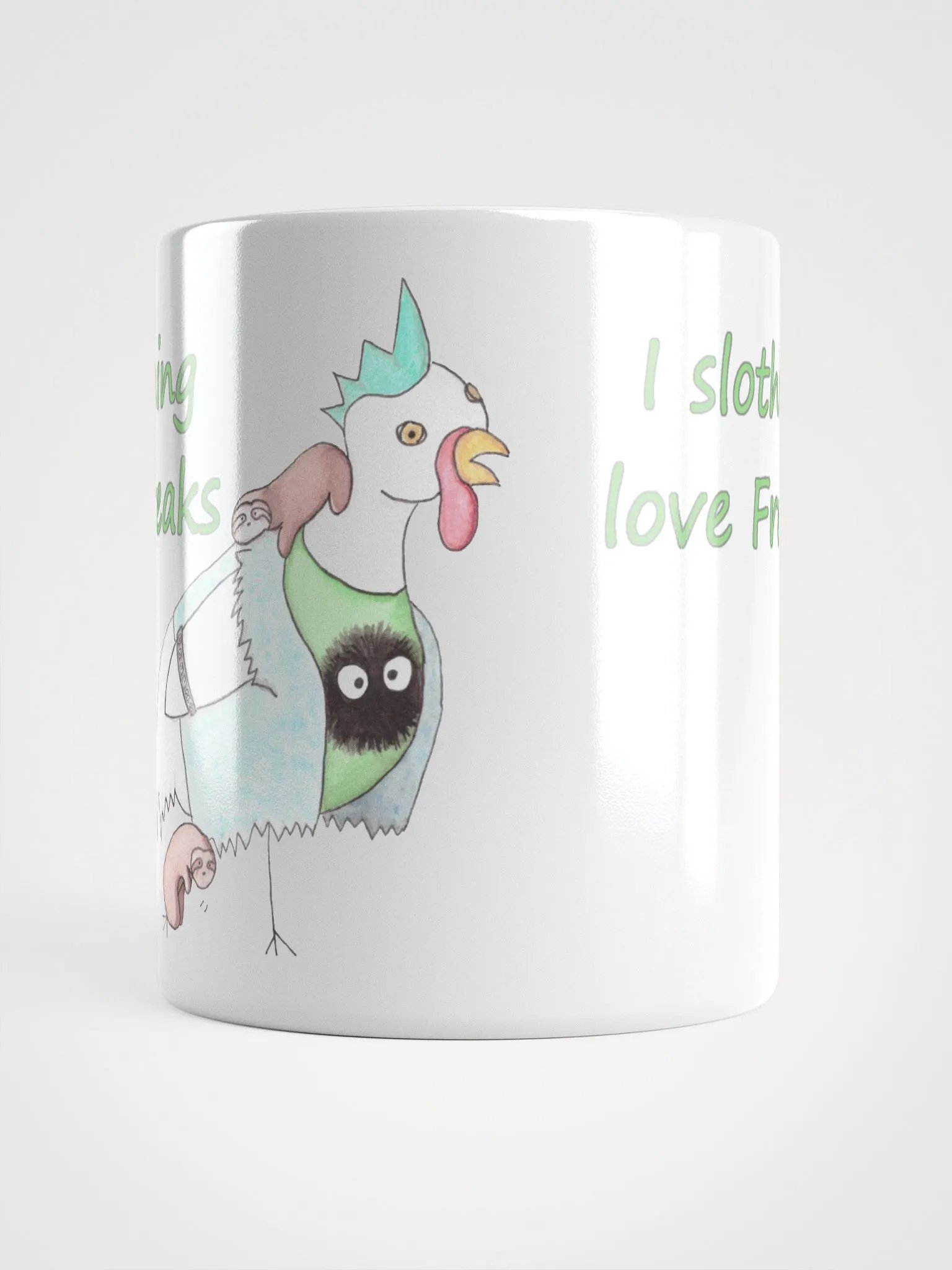 I Slothing Love Freaks Mug! product image (5)