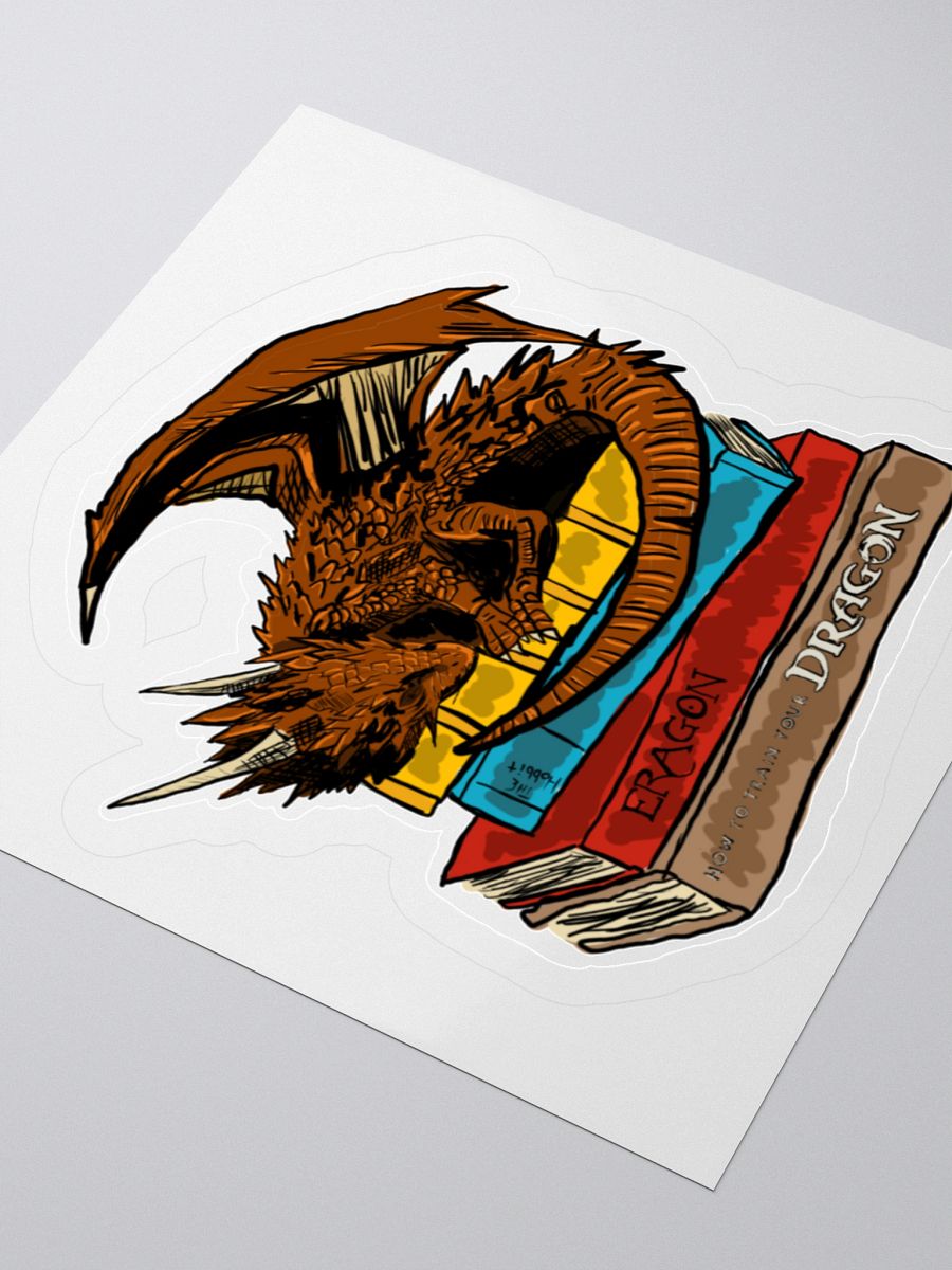 Sleepy Book Dragon product image (3)