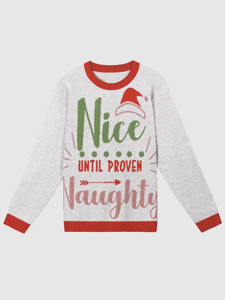 Naughty or Nice Santa Crewneck Sweater product image (2)
