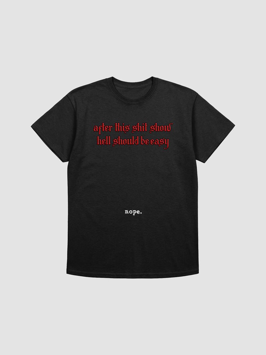 nope. resolute - hell tee product image (1)