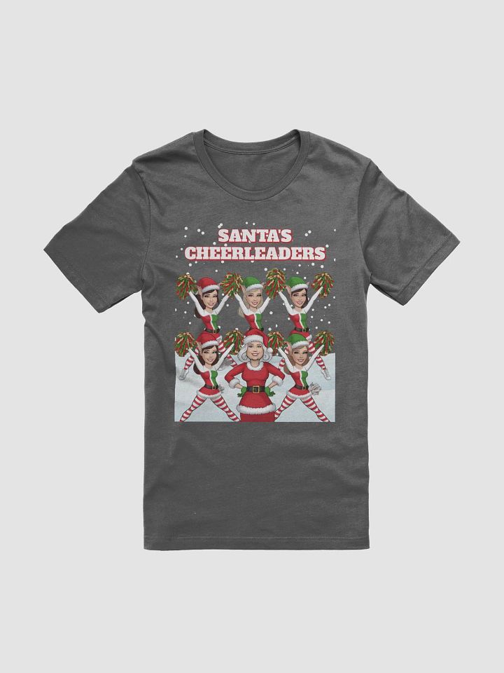 Santa's Cheerleaders Elves Squad T-shirt product image (5)