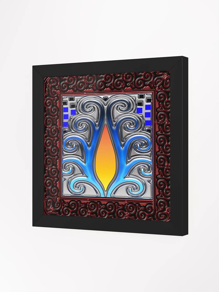 Art Nouveau Candle Framed Poster product image (17)