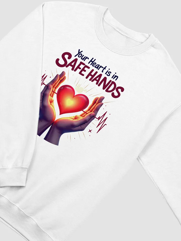 Safe Hands Glow Crewneck Sweatshirt product image (6)