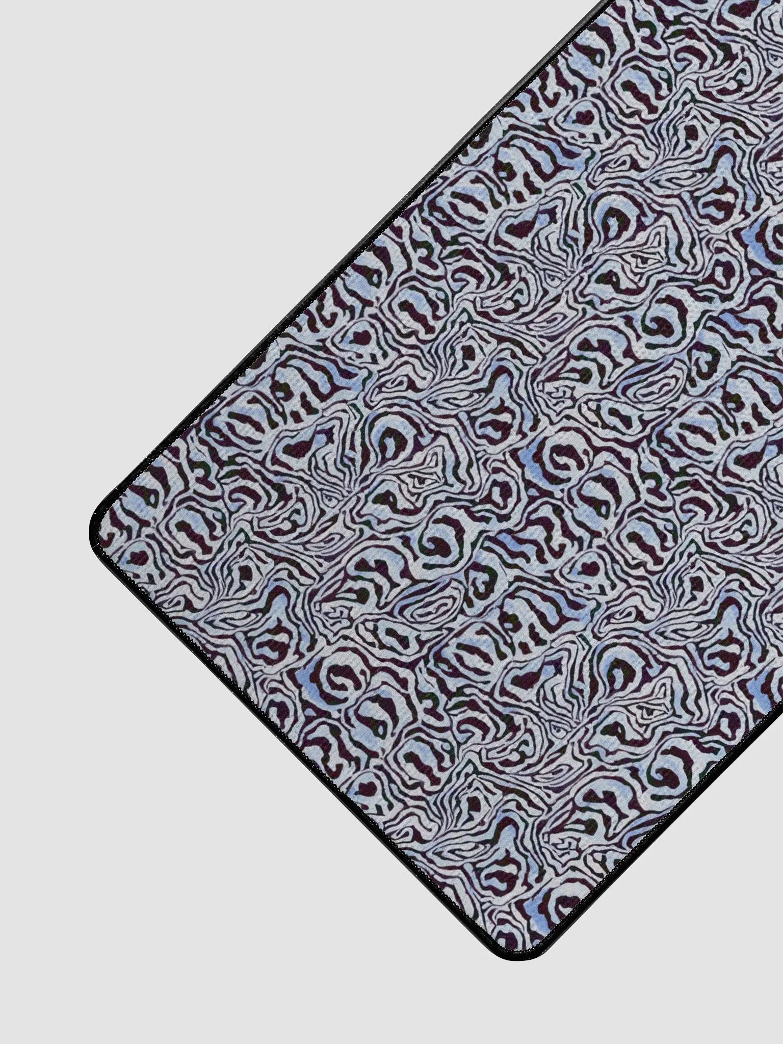 Blue Black Snake Pattern Desk Mat product image (3)