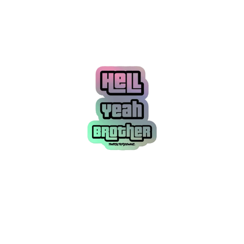 HYB Holo Sticker product image (1)