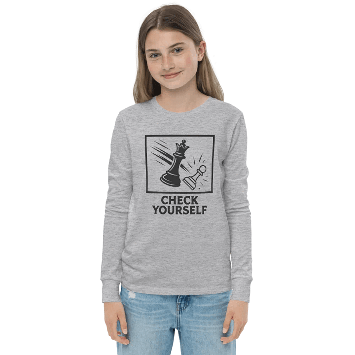 Check Yourself - Youth Long Sleeve T-Shirt product image (1)