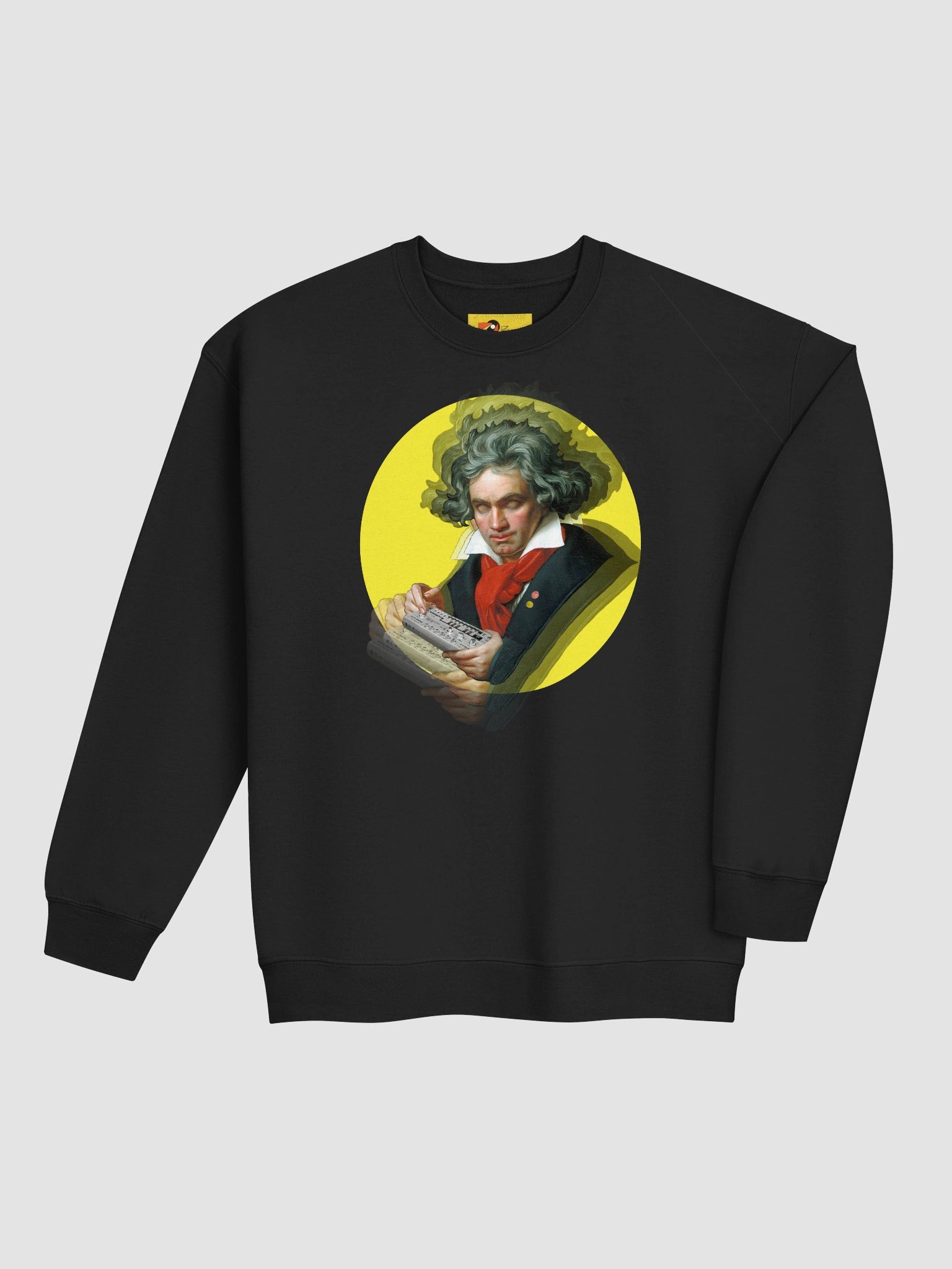 Roland van Beethoven by Frank Fonik (TB 303), Techno EDM Classic Crewneck Sweatshirt product image (16)