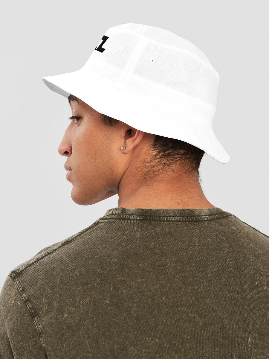 TERKOIZ LOGO BUCKET HAT (WHITE) product image (4)