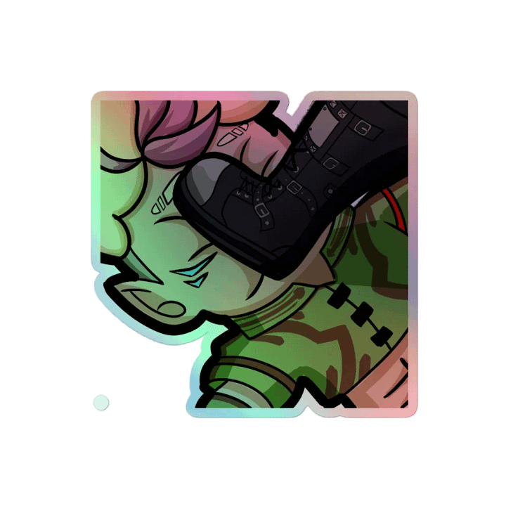 AfressBoot Emote Holographic Sticker product image (2)