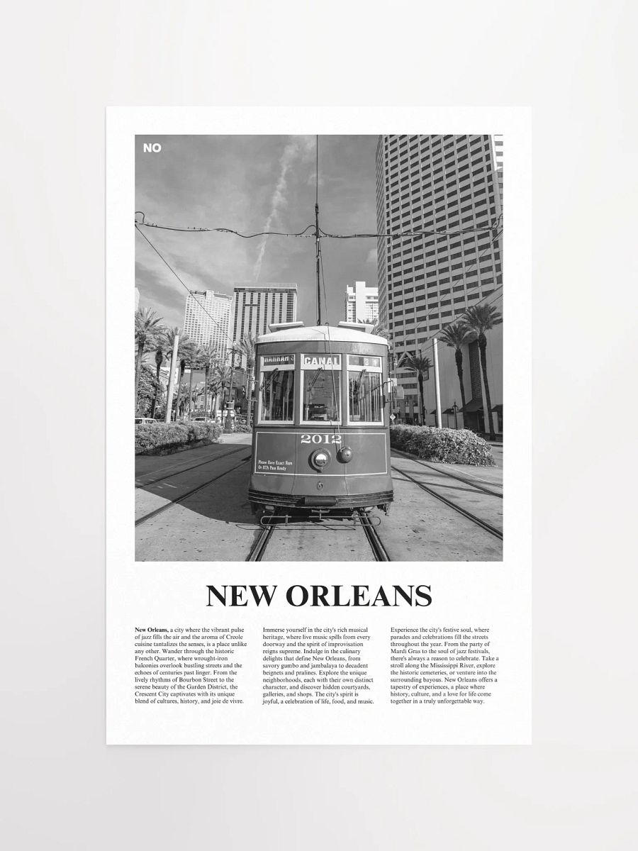 New Orleans 04 Newspaper Poster product image (5)