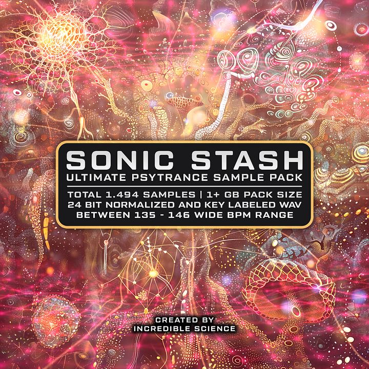 Sonic Stash - Ultimate Psytrance Sample Pack product image (1)