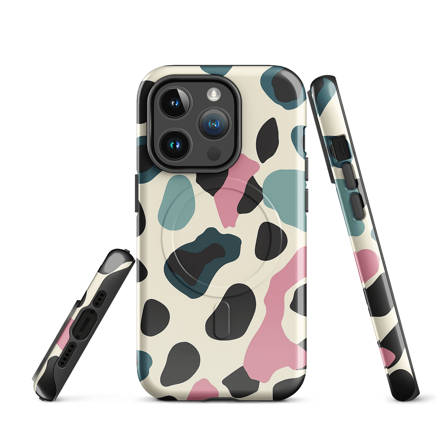 Abstract Animal Print MagSafe® iPhone Tough Case product image (3)
