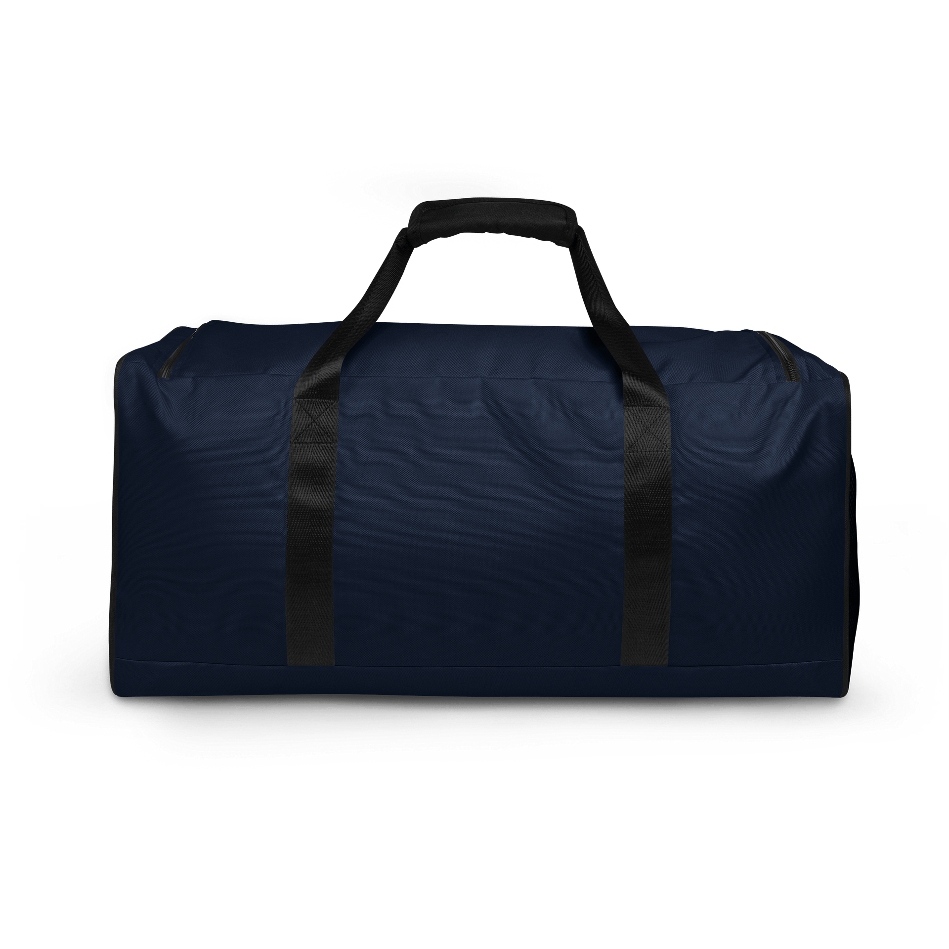 Navy Blue Solid Color Duffel Bag product image (4)