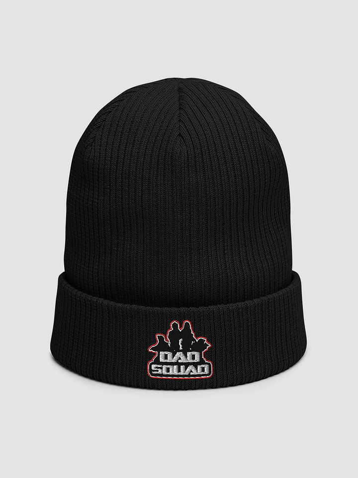 [dadthegamer] Organic ribbed beanie product image (1)