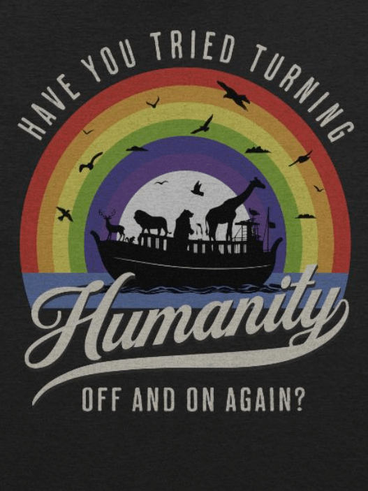 Turning Humanity Off and On Crewneck Sweatshirt product image (3)
