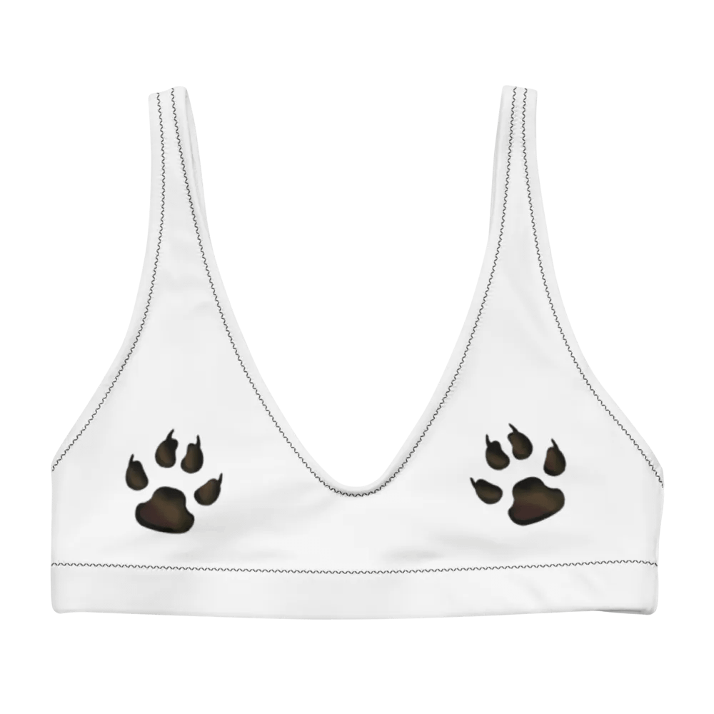 Pawsome Recycled Bikini Top product image (12)