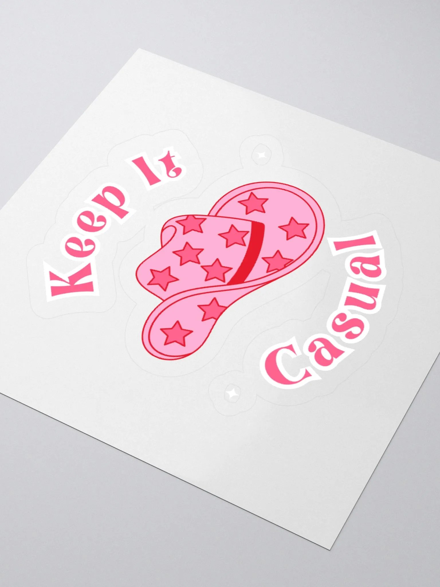 Casual Cowboy Hat Kiss Cut Stickers product image (7)