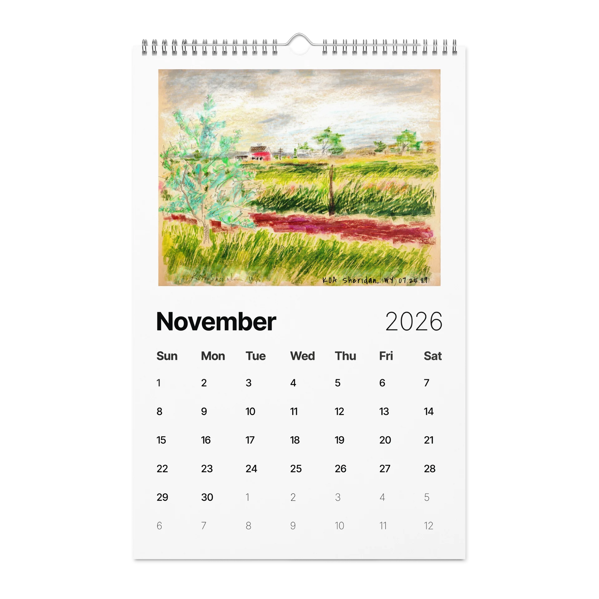 Road Trips 2026 Calendar (Large Format) product image (22)