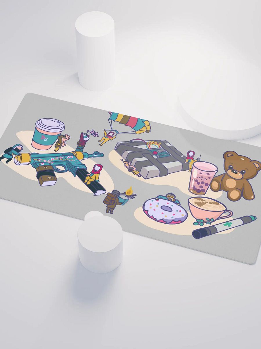 Rust Hazzy Chibi Mouse Pad - Grey product image (3)