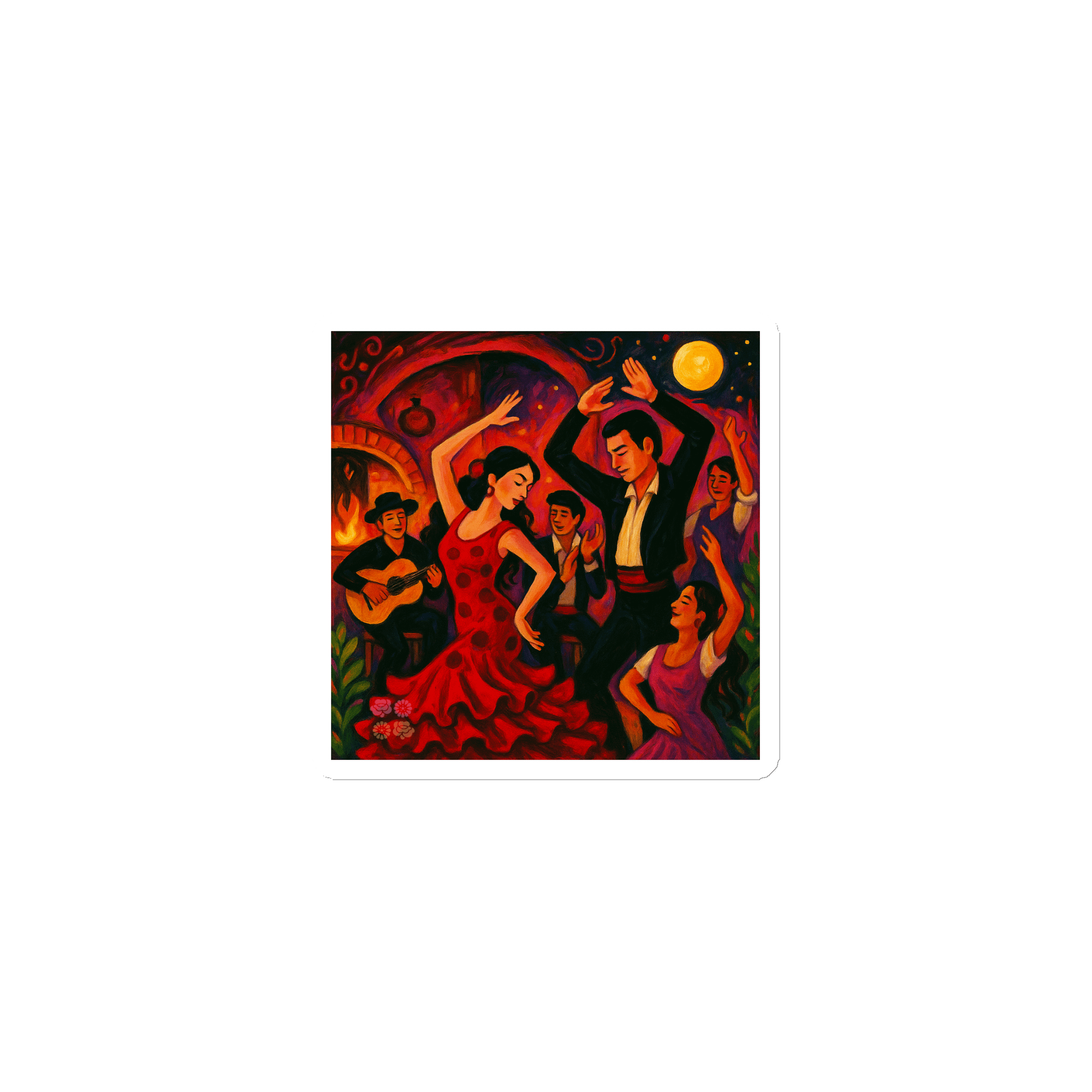 Track 1 – Fiesta en el Corazón | Vinyl Magnet product image (1)