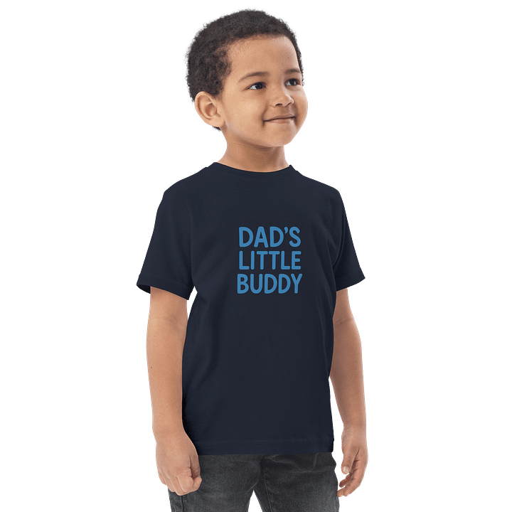 Dad's Little Buddy Toddler Jersey T-Shirt product image (14)