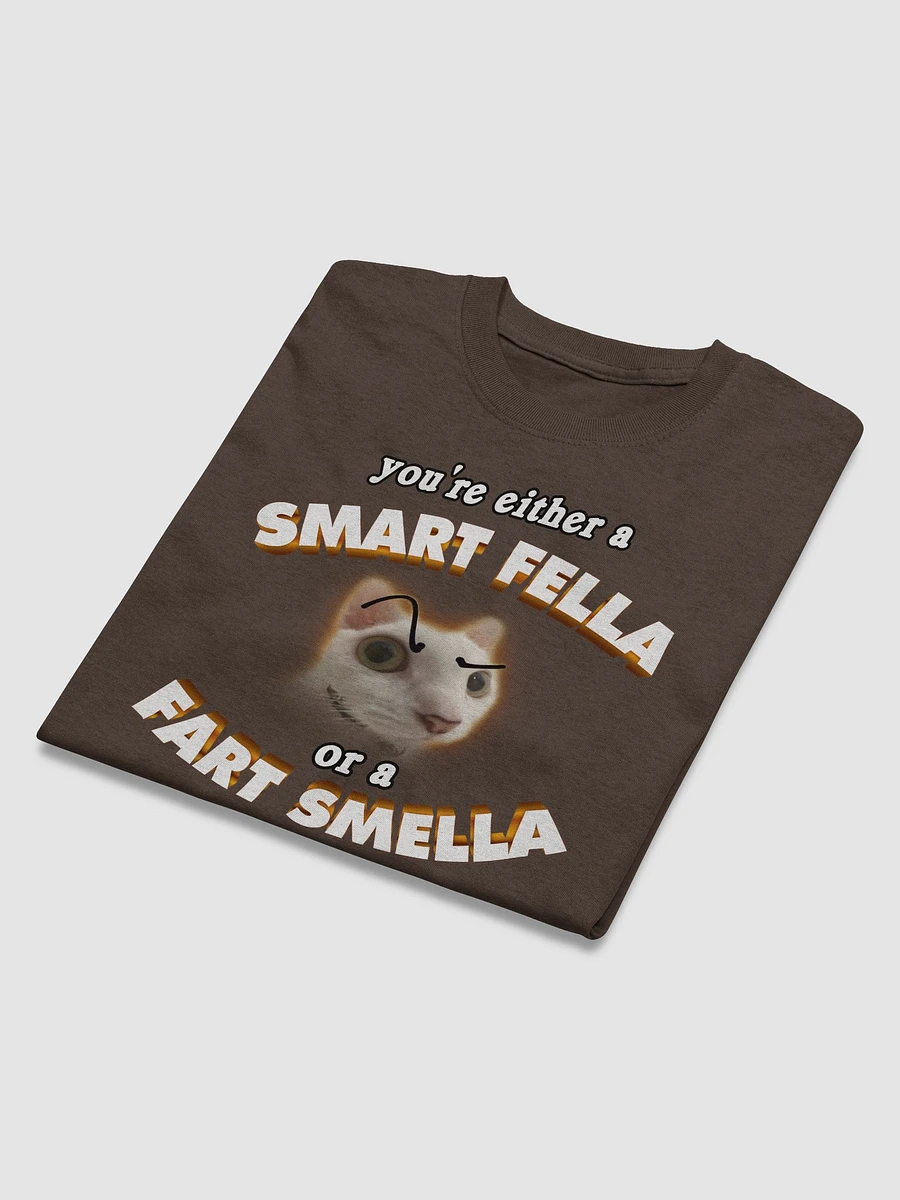 You're either a smart fella or a fart smella T-shirt product image (3)