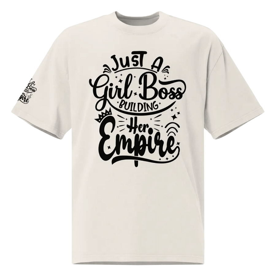 Eclipse Black Oversized Tee product image (3)
