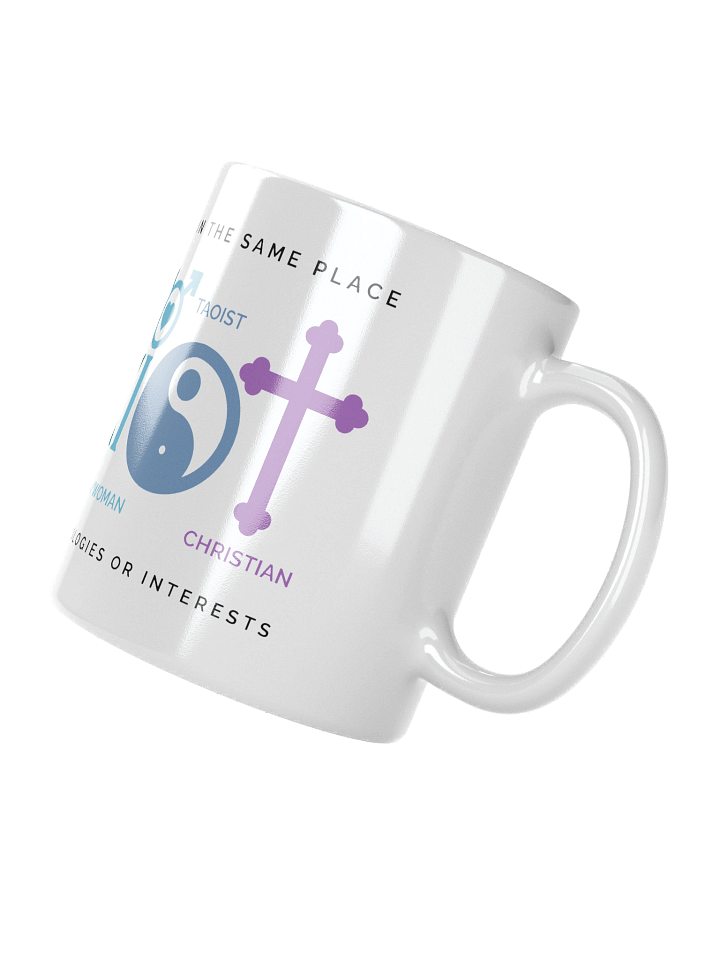 Only Human | White Glossy Mug product image (2)