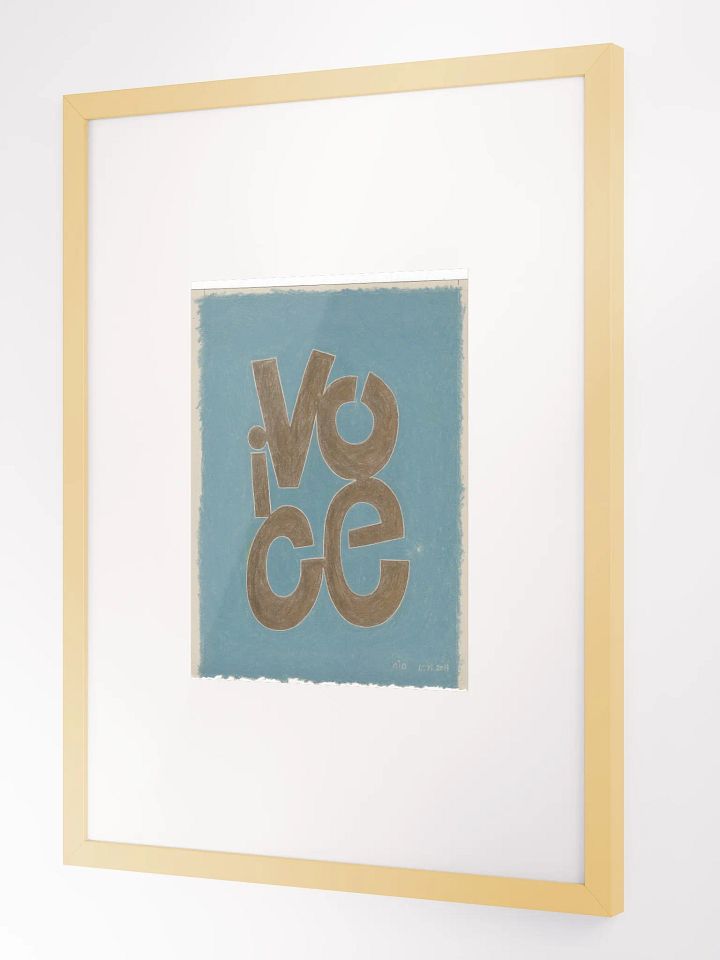 Voice print framed product image (2)