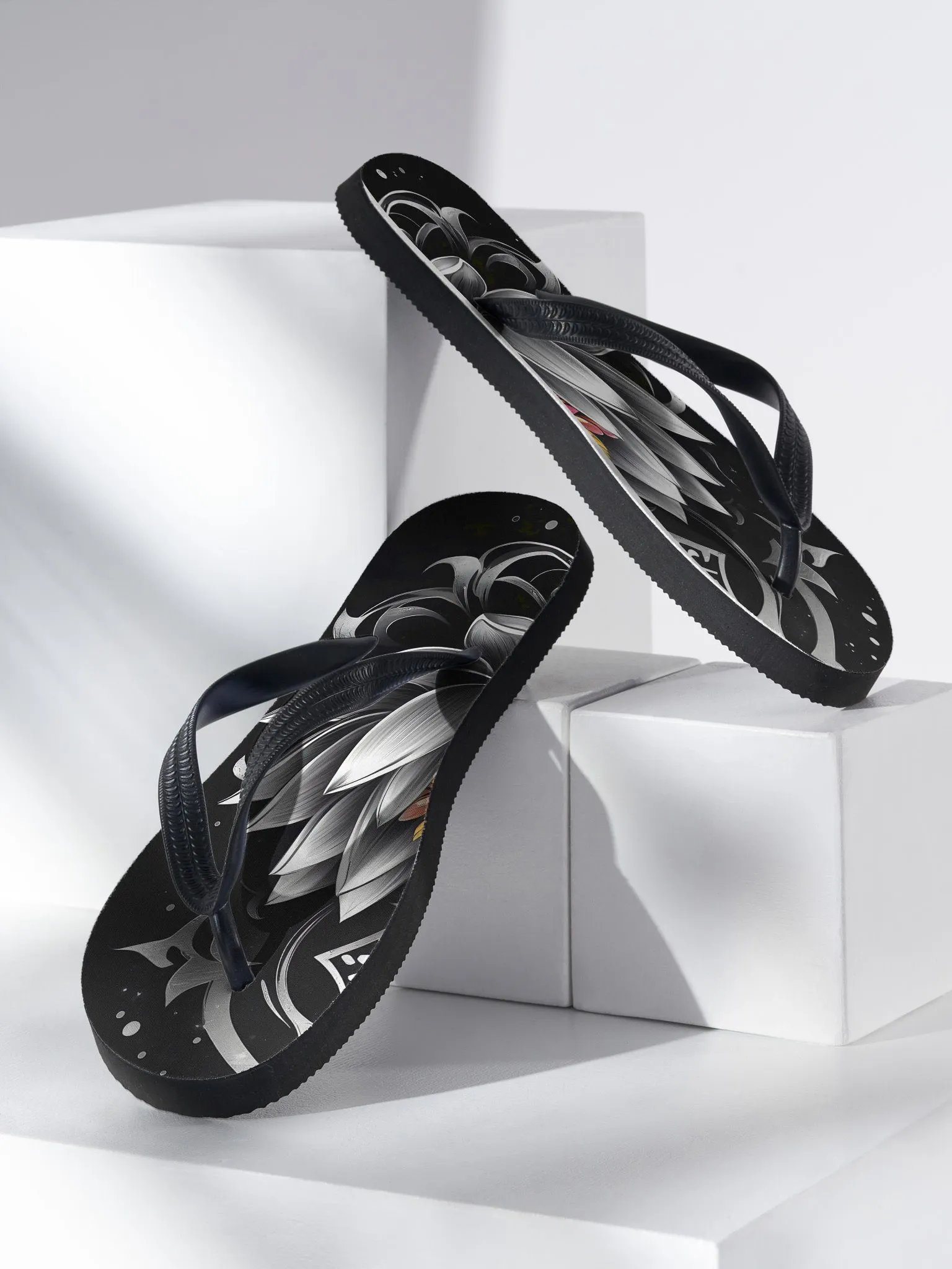 Lotus Zen Blossom - Custom Flip-Flops product image (2)
