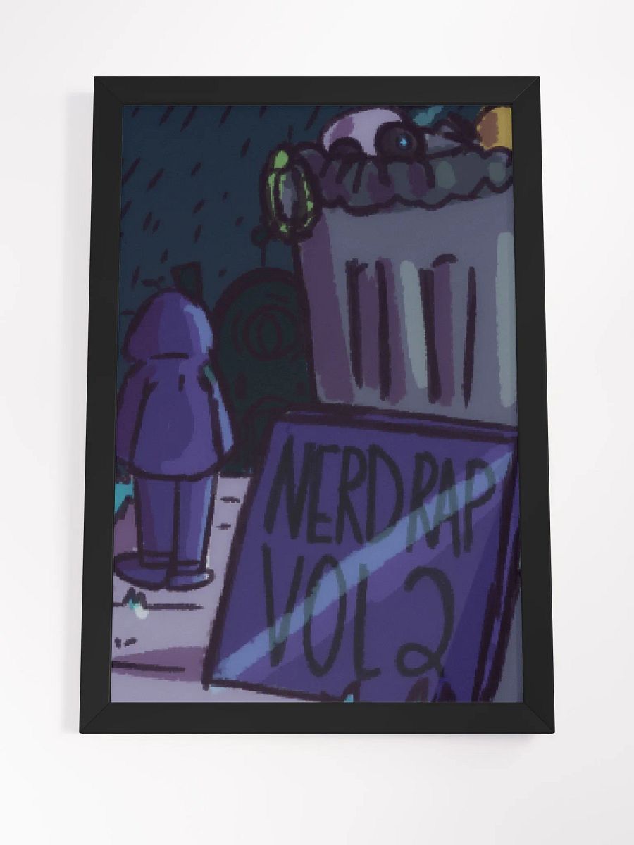 Nerd Rap Vol. 2 Framed Poster product image (7)