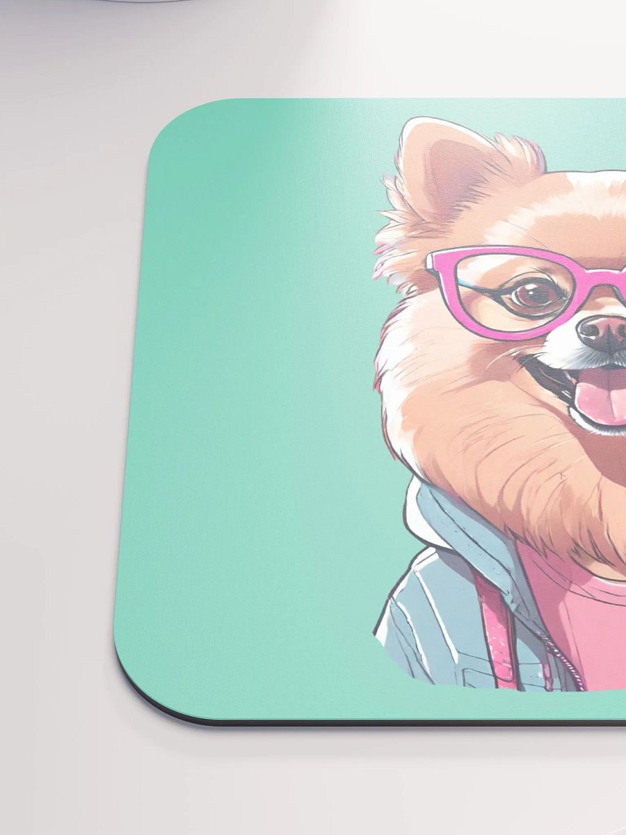 Geeky Pomeranian Mouse Pad product image (7)