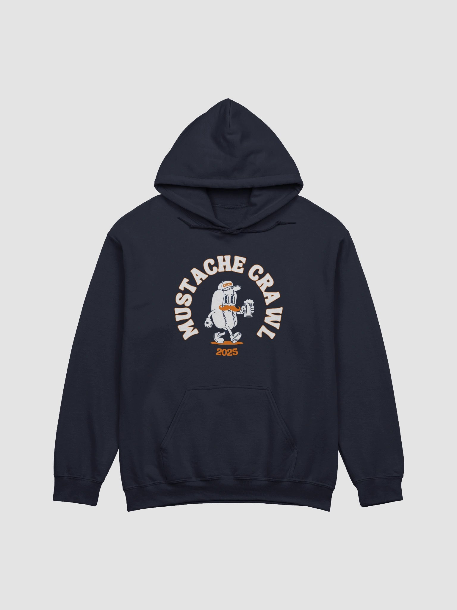2025 Mustache Crawl Hoodie product image (1)