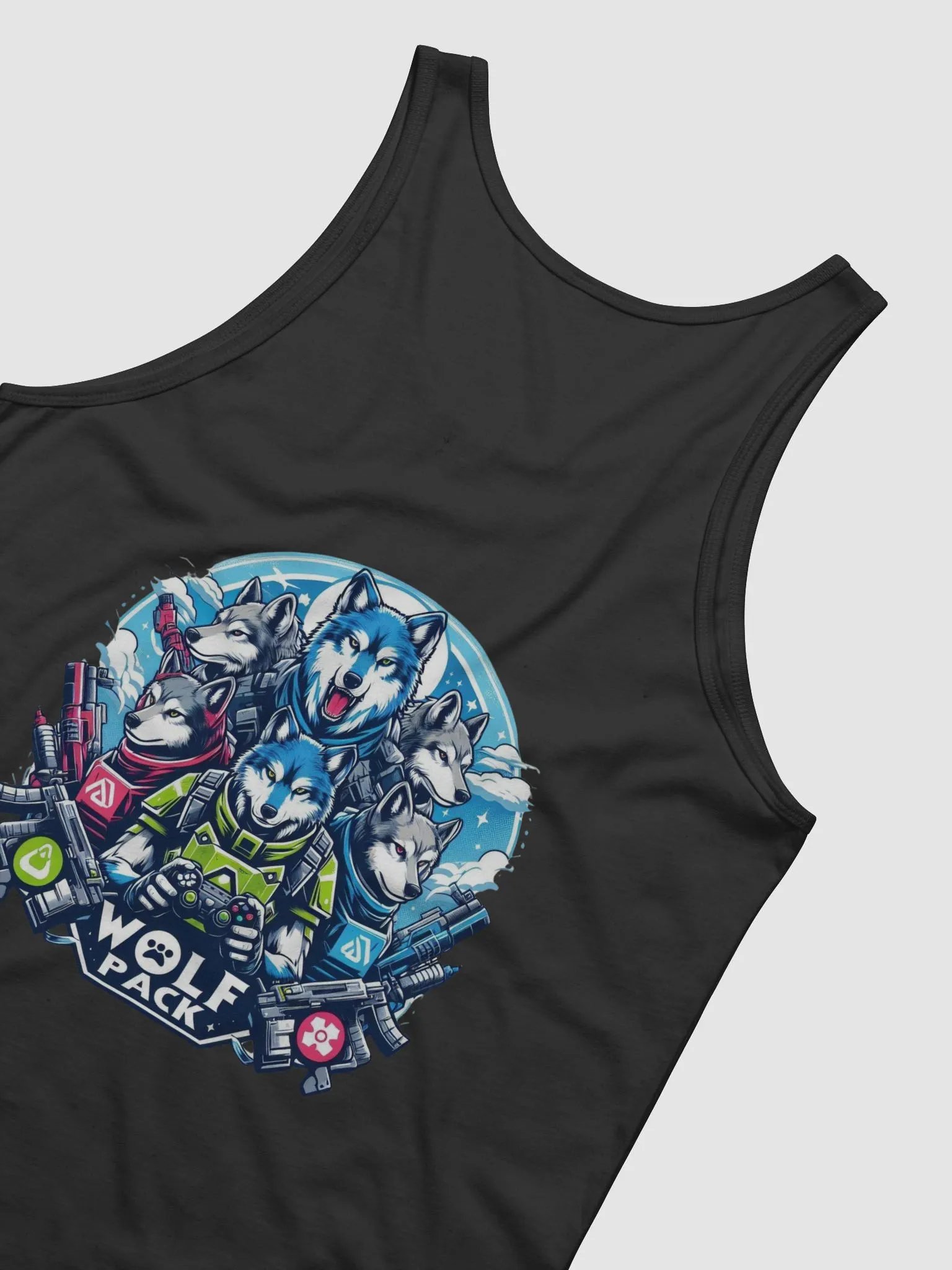 Wolf Pack Print Tank Top product image (5)