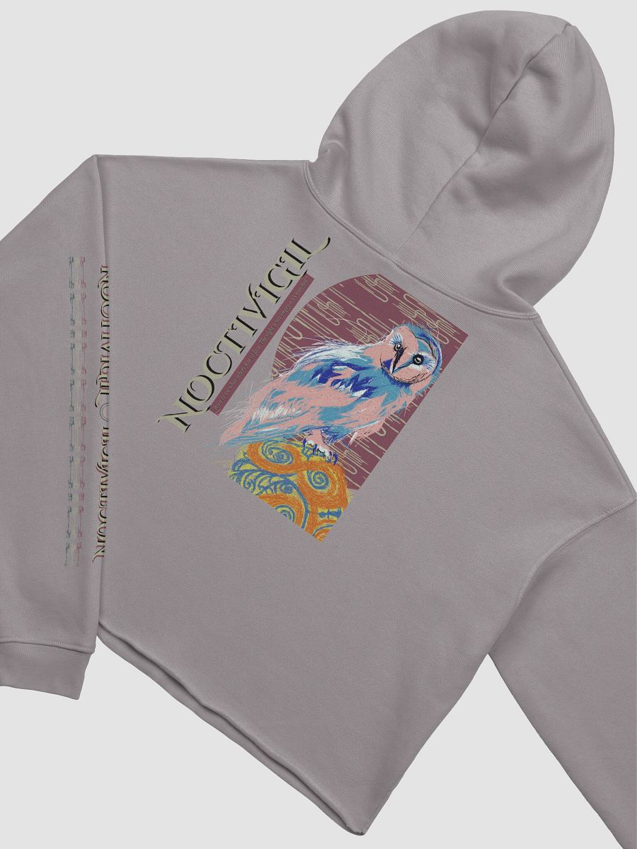 NOCTIVIGIL Bella+Canvas Fleece Crop Hoodie product image (13)