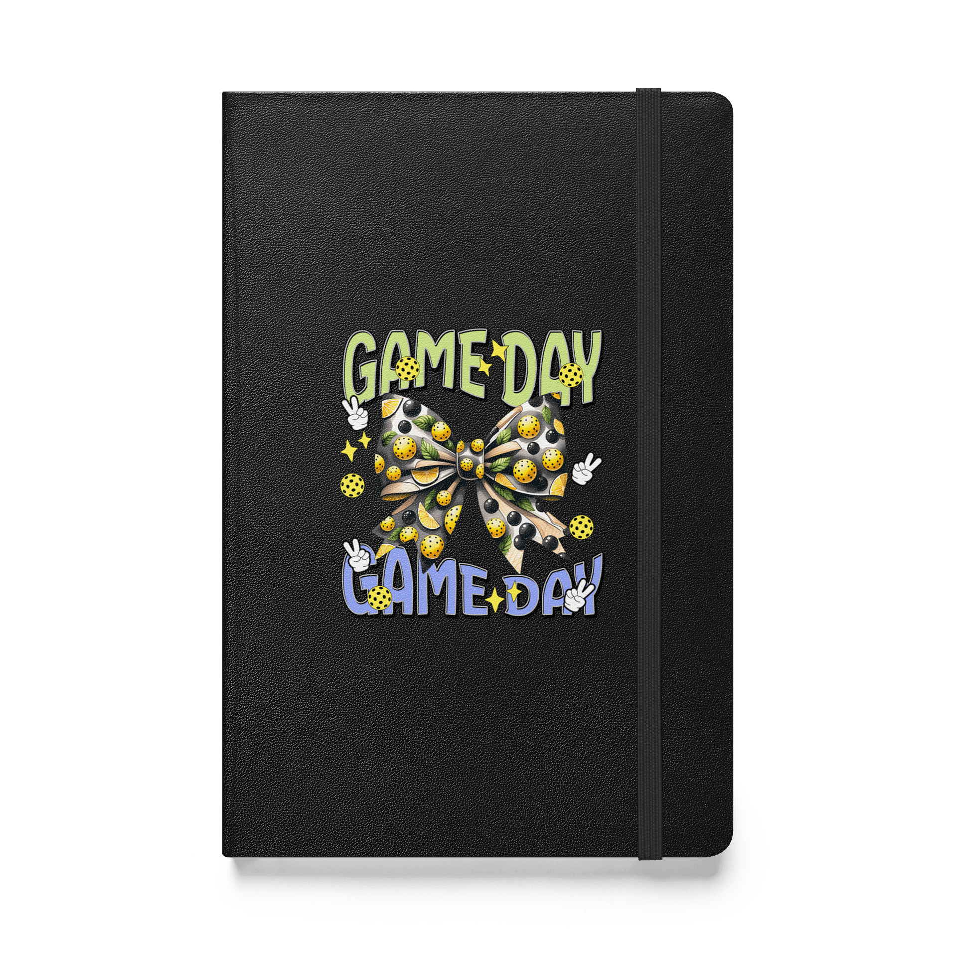 Game Day Bow Pickleball Hardcover Journal product image (1)