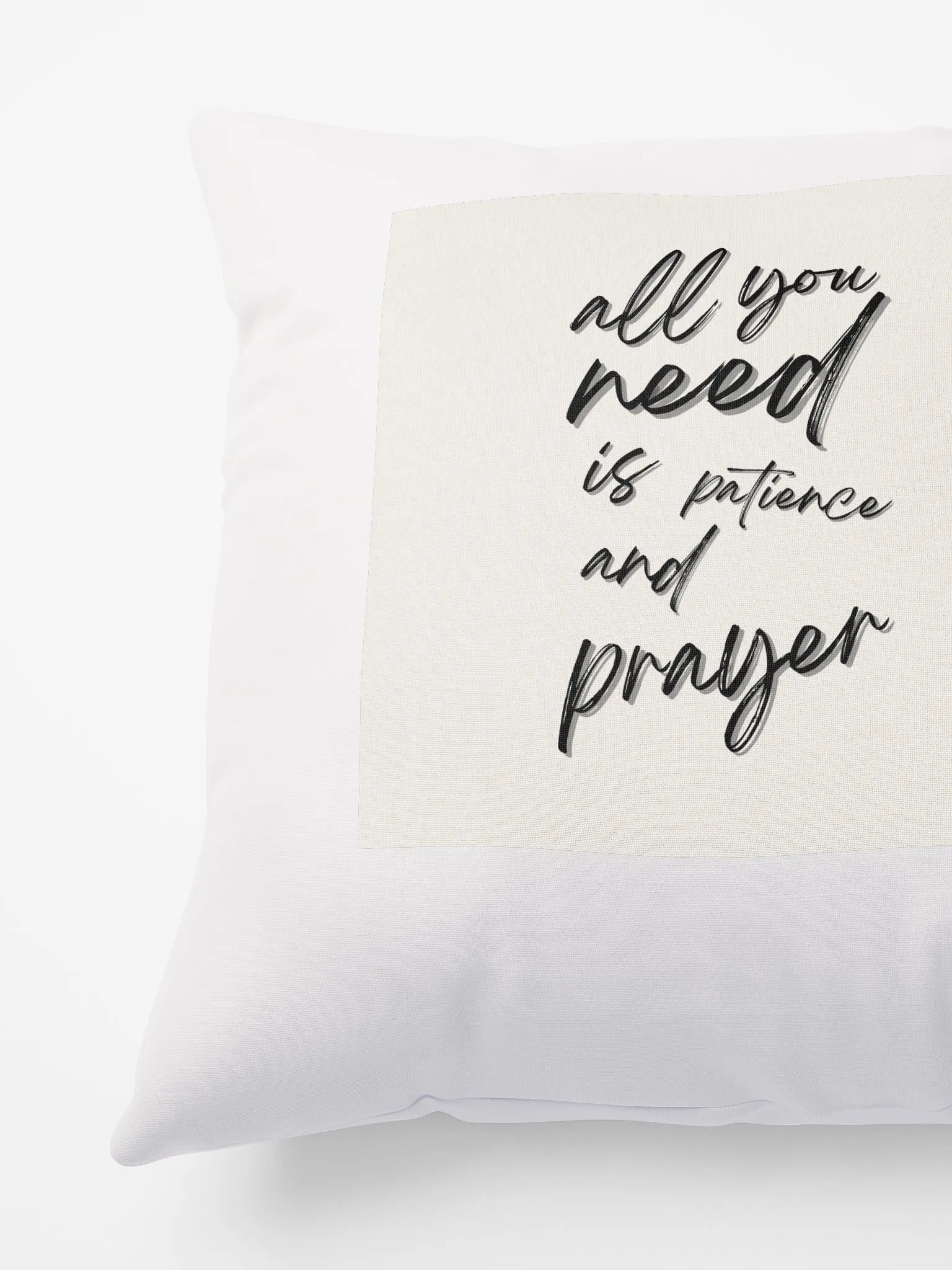 Patience and Prayer Pillow product image (3)