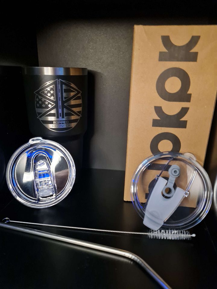 Laser Engraved Tumbler (Blk) (LIMITED!) product image (1)
