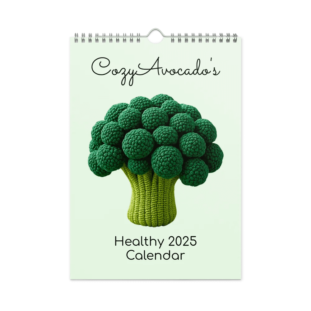 CozyAvocado's Healthy 2025 Calendar Veggie Edition product image (1)